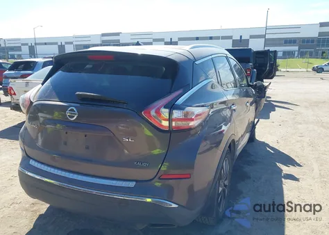 2015 Nissan Murano Sl из США, поврежденный, VIN 5N1AZ2MG9FN245819